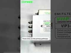 50/60Hz Nenn-Mittenfrequenz Einphasen-EMI-Filter mit überlegenem Dämpfungspegel