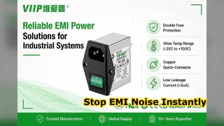 VIP1 1E 06 6A EMI Filter Best Noise Suppression Solution